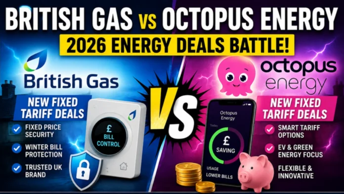 British Gas vs Octopus Energy 2026
