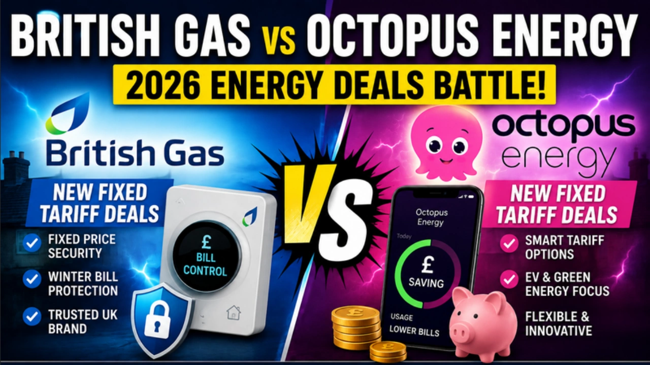 British Gas vs Octopus Energy 2026