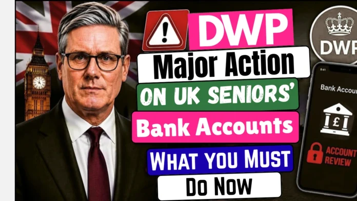 DWP ALERT: Seniors' Bank Accounts Being FROZEN – Here's What You Must Do RIGHT NOW