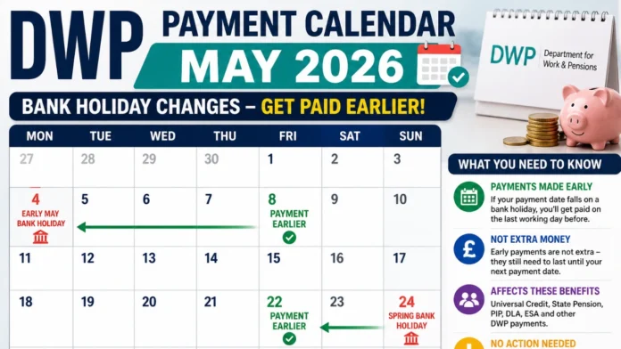 DWP Bank Holiday Payments