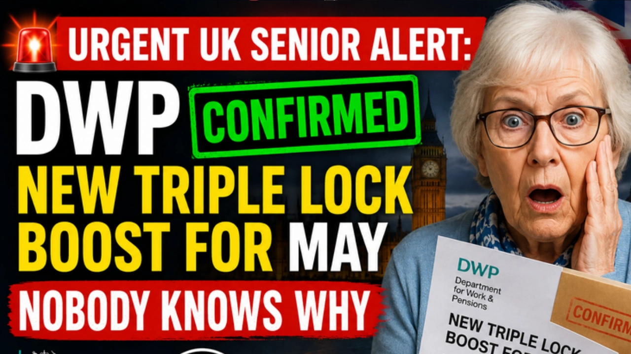 DWP CONFIRMED New Triple Lock Boost for MAY