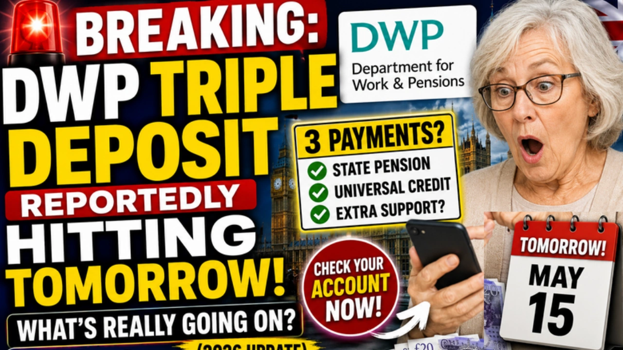 DWP Triple Deposit Reportedly Hitting Tomorrow