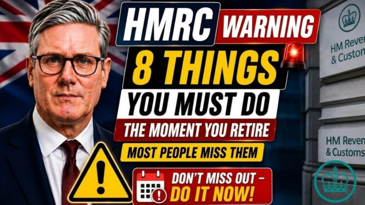 HMRC Warning: 8 Things You MUST Do The Moment You Retire
