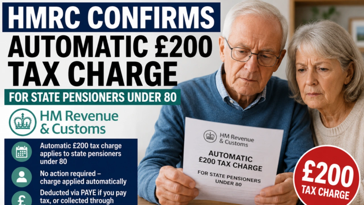 HMRC confirms automatic £200 tax charge for state pensioners under 80