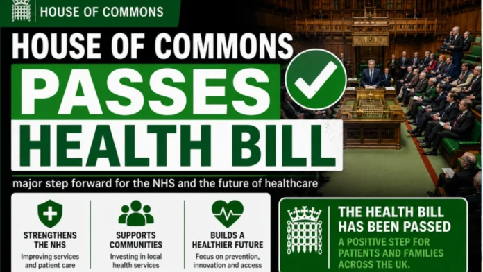 House of Commons Passes Health Bill