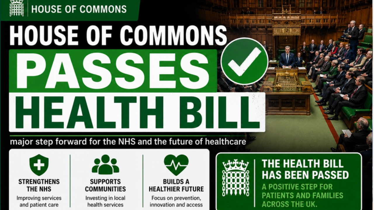 House of Commons Passes Health Bill