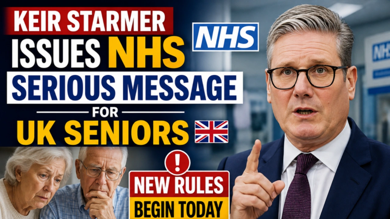 Keir Starmer Issues NHS Serious Message for UK Seniors