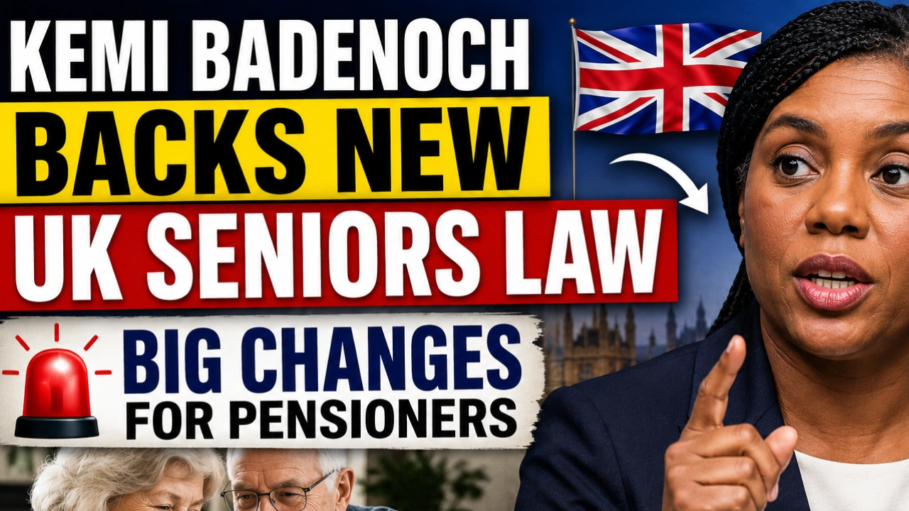 Kemi Badenoch Backs New UK Seniors Law 🇬🇧 Big Changes for Pensioners