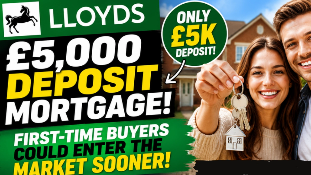 Lloyds £5K Deposit Mortgage Could Help First-Time Buyers Get on the Property Ladder Faster