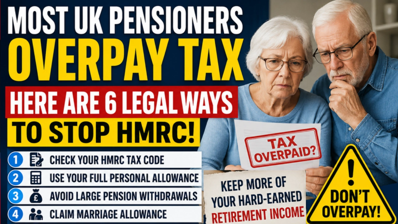 Most UK Pensioners Overpay Tax