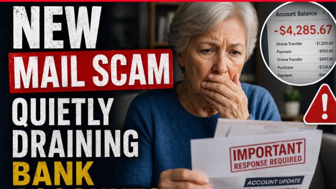 New Mail Scam Quietly Draining Bank Accounts