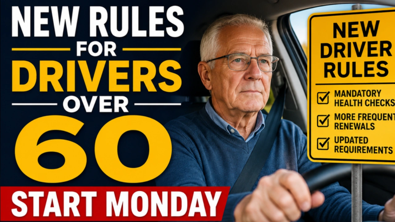 New Rules for Drivers Over 60 Start Monday
