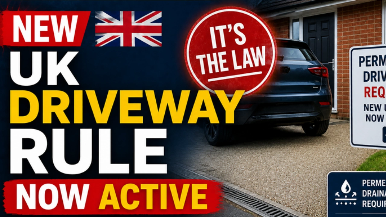 New UK Driveway Rule Now ACTIVE