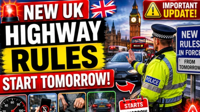 New UK Highway Rules Start Tomorrow