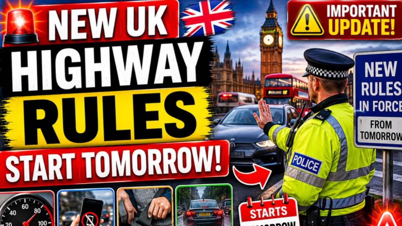 New UK Highway Rules Start Tomorrow