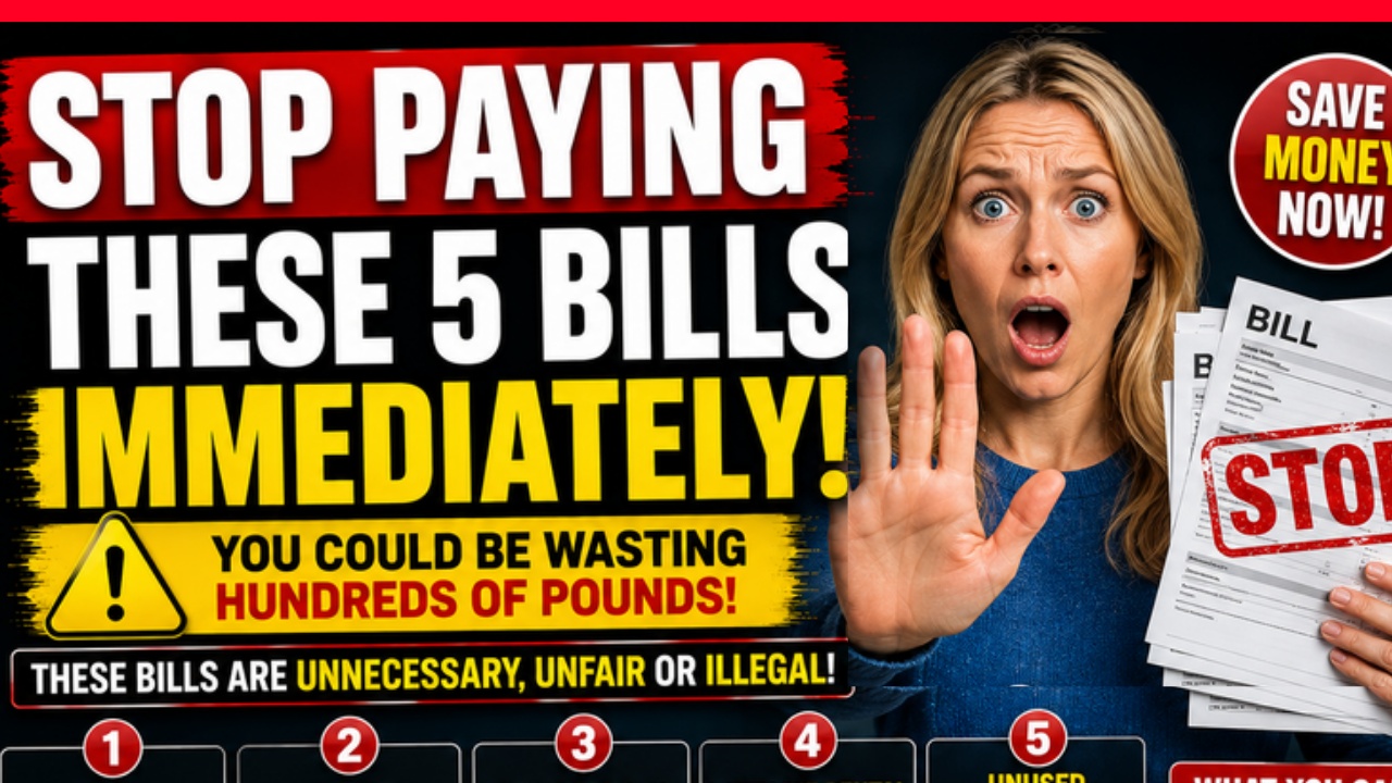 Stop Paying These 5 Bills Immediately