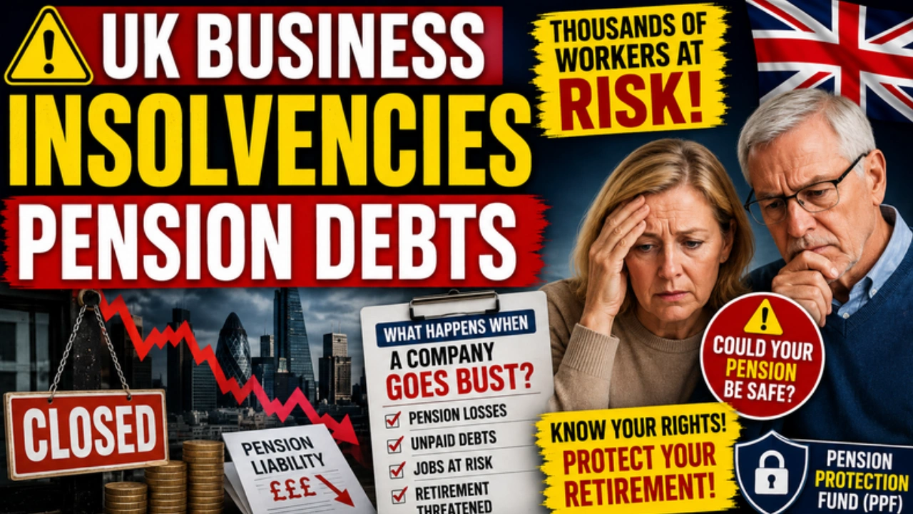 UK Business Insolvencies and Pension Debt Crisis