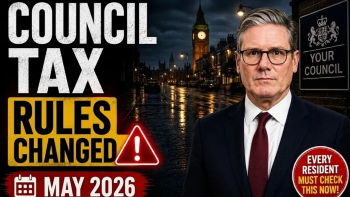 UK Council Tax JUST CHANGED