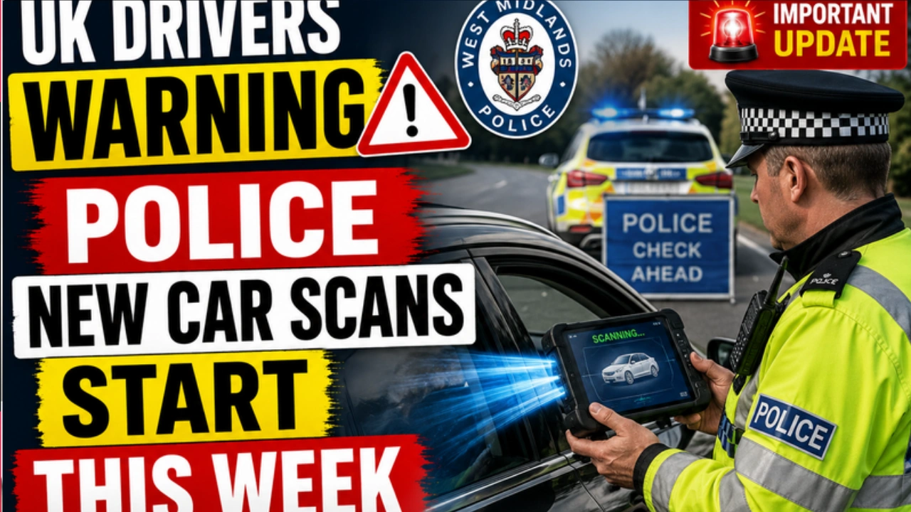 UK Drivers WARNING Police New Car Scans Start This Week
