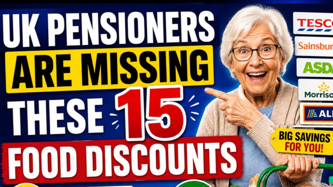 UK Pensioners Are MISSING These 15 Food Discounts