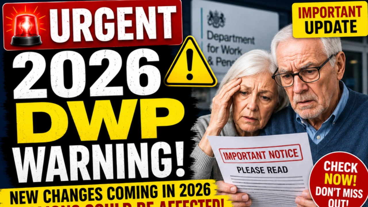 Urgent 2026 DWP Warning