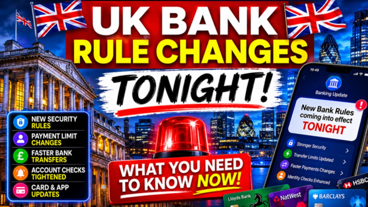 UK Bank Rule Changes TONIGHT