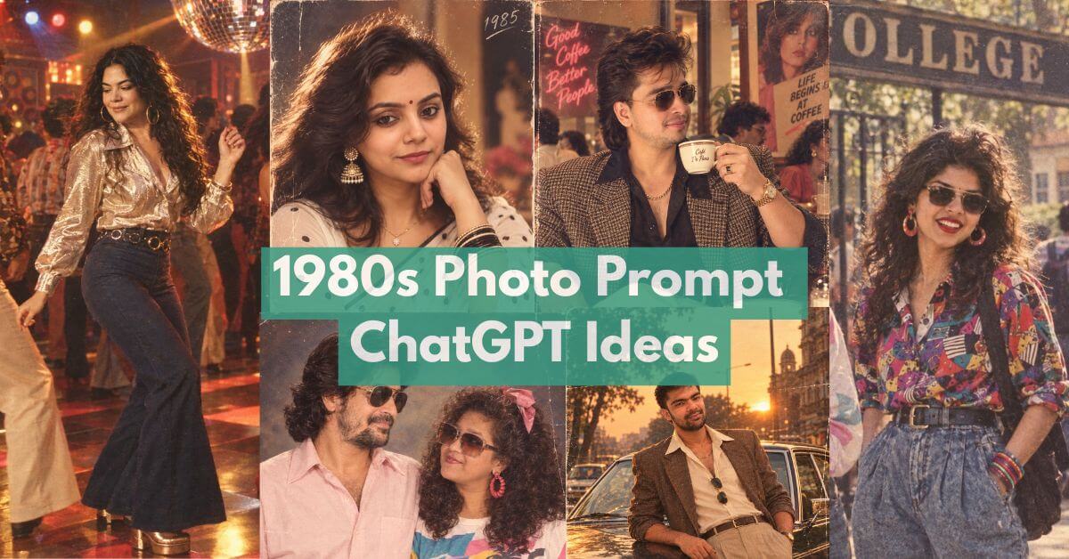 1980s Photo Prompt